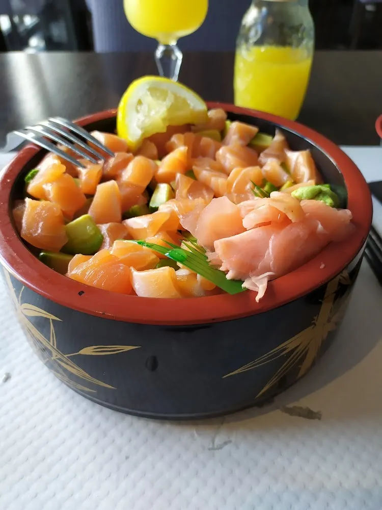 Plat Riz Saumon Avocat